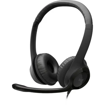 Logitech USB Headset H390 černý (981-000406)