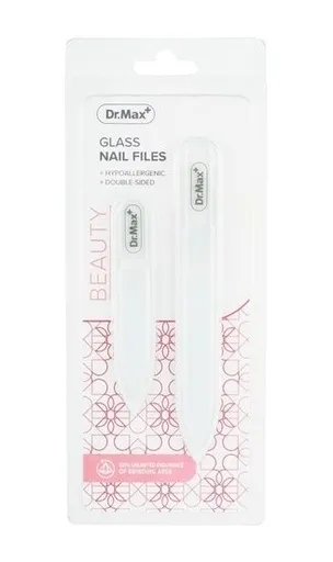 Dr. Max Skleněné pilníky na nehty 2 ks