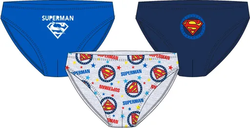 Eplus Chlapecké spodní prádlo - Superman 3 ks Velikost - děti: 104/110