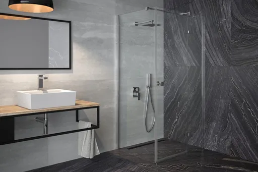 BESCO Čtvercový sprchový kout PIXA Směr zavírání Pravé (DX) BCPIXA90CTVEP