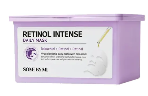 Some By Mi Noční pleťová maska s anti-aging účinkem Retinol Intense (Daily Mask) 30 ks