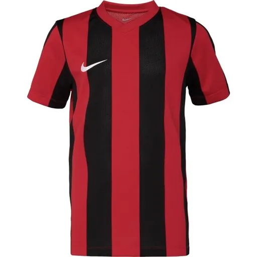 Nike NK DF STRIPPED JERSEY JR Dětský dres, červená, velikost