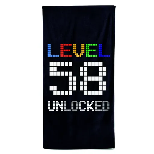Osuška Level Unlocked (věk: 58, Velikost osušky: 100x170cm)