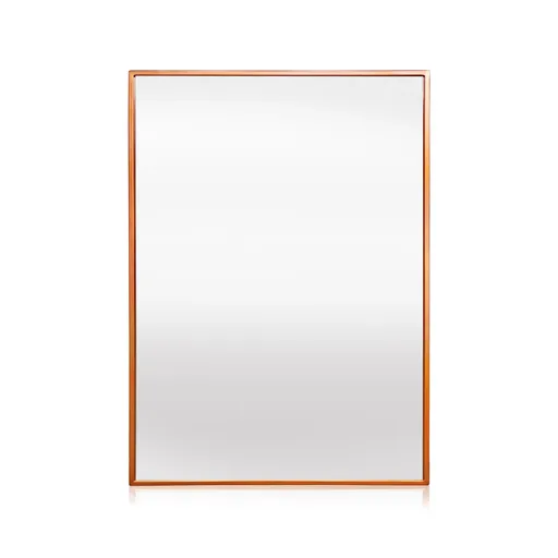 Casa Chic Croxley Nástěnné zrcadlo v kovovém rámu obdélníkové 70 x 50 cm