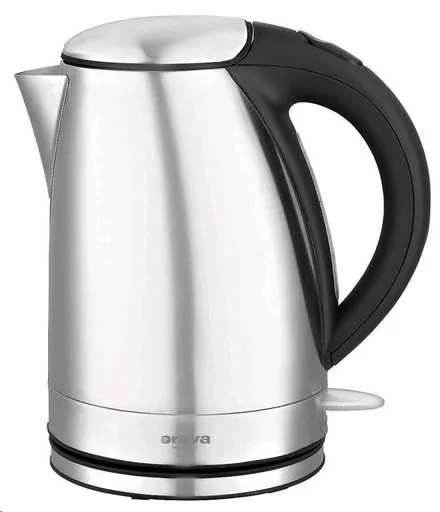 Orava VK-3217 S rychlovarná konvice, 2000 W, 1.7 l, automatické vypnutí, stříbrná