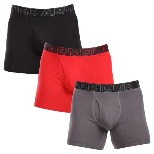 Under Armour 3PACK pánské boxerky vícebarevné (1383889 025) XL