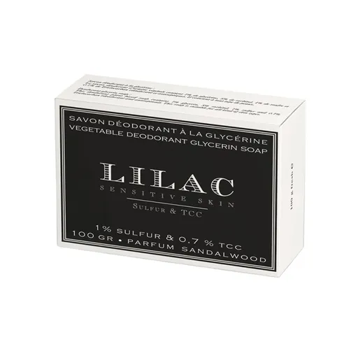 LILAC Antibakteriální glycerínová mycí kostka 100 g