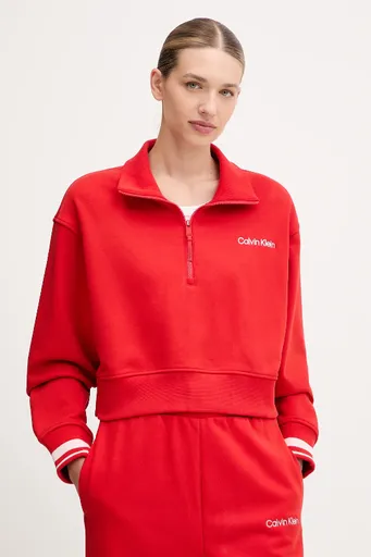 Calvin Klein 1/4 ZIP SWEATER GRAPHIC S