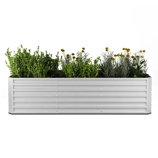 Blumfeldt Vyvýšený záhon High Grow Straight, 1440 l, Ergonomické, Odolné vůči povětrnostním vlivům, Otevřená základna