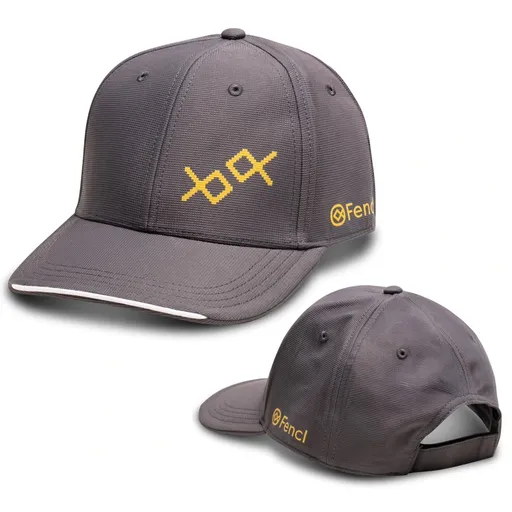 Fencl kšiltovka dark grey