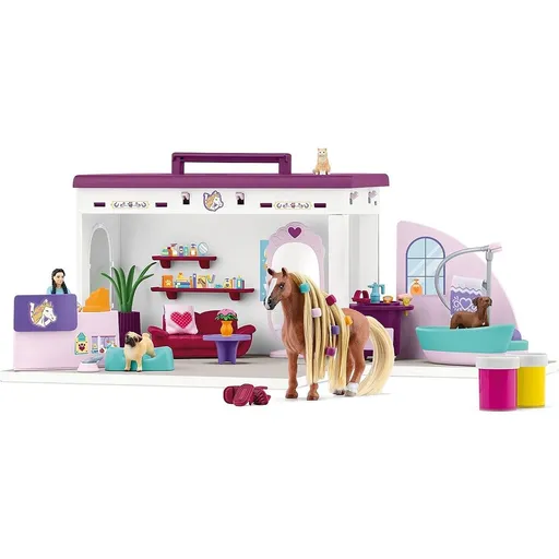 Schleich 42614 Sofiin salon krásy pro domácí mazlíčky