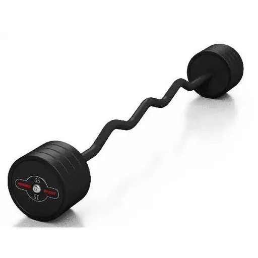 MARBO MW-SG 35KG Obouruční činka, černá, velikost 35 KG