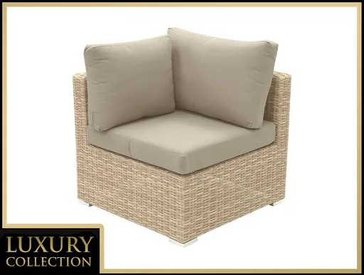 DEOKORK Ratanový rohový díl MALIBU (cappuccino)