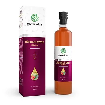 GREEN IDEA Kašel a nachlazení premium 500 ml (60369)
