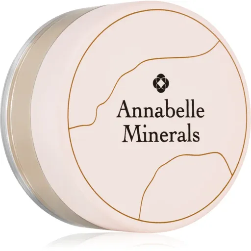 Annabelle Minerals Coverage Mineral Foundation minerální pudrový make-up pro dokonalý vzhled odstín Golden Fairest 4 g