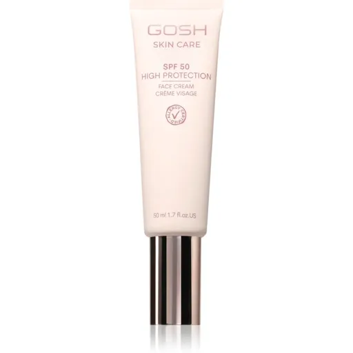 Gosh Skin Care SPF50 ochranný krém pro suchou a citlivou pleť SPF 50 50 ml