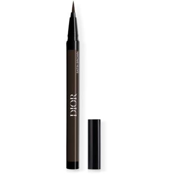 DIOR Diorshow Liquid Liner tekuté oční linky v peru voděodolné odstín 781 Satin Brown 0.55 ml