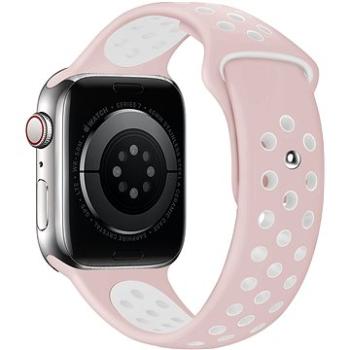 Eternico Sporty pro Apple Watch 38mm / 40mm / 41mm  Cloud White and Pink     (AET-AWSP-WhPi-38)