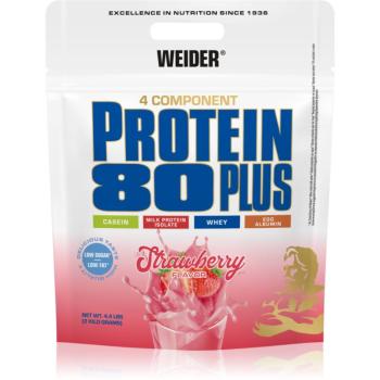 Weider Protein 80 Plus syrovátkový protein s aminokyselinami příchuť Strawberry 2000 g