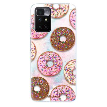 Odolné silikonové pouzdro iSaprio - Donuts 11 - Xiaomi Redmi 10