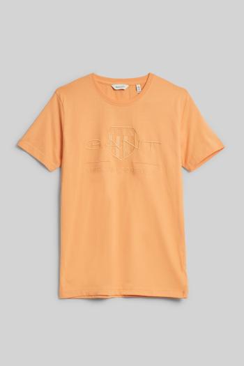 TRIČKO GANT TONAL SHIELD T-SHIRT CORAL APRICOT