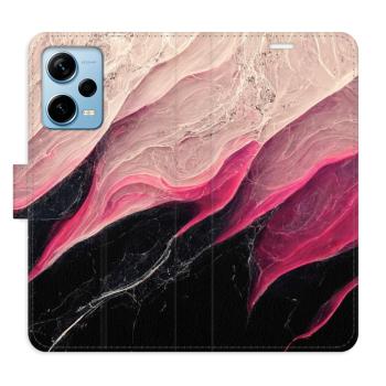 Flipové pouzdro iSaprio - BlackPink Marble - Xiaomi Redmi Note 12 Pro+ 5G