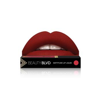 Beauty Boulevard Rtěnka Mattitude Lip Liquid - Damn Fine