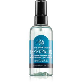 The Body Shop Peppermint Foot Spray sprej na nohy s chladivým účinkem 100 ml