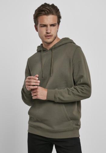 Urban Classics Organic Basic Hoody olive - XXL
