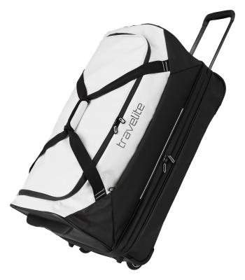 Travelite Basics Wheeled Duffle exp. Black/white