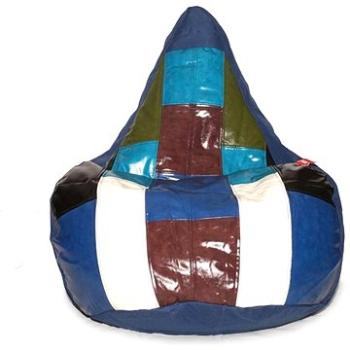 BeanBag Sedací vak Colorful dark blue (BB-colorful-dark-blue)