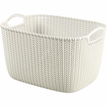 Cutie de depozitare Curver Knit 19 l, crem, 19 l