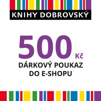 E-shopová dárková poukázka 500 Kč