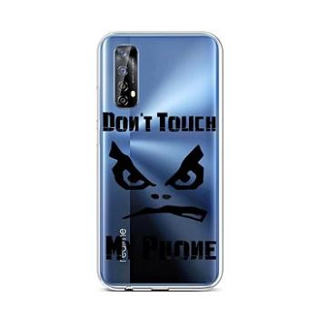 TopQ Realme 7 silikon Don't Touch průhledný 62082 (Sun-62082)