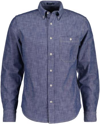 KOŠILE GANT REG UT CHAMBRAY SHIRT INDIGO BLUE