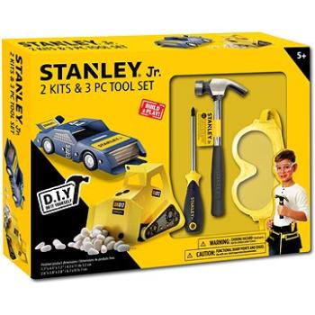 Stanley Jr.U004-K02-T03-SY Sada obsahuje autičko, bagr a 3 kusů nářadí. (7290017511504)