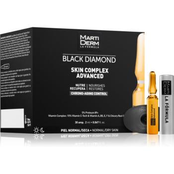 MartiDerm Black Diamond Skin Complex Advanced ampulky pro unavenou pleť 30x2 ml