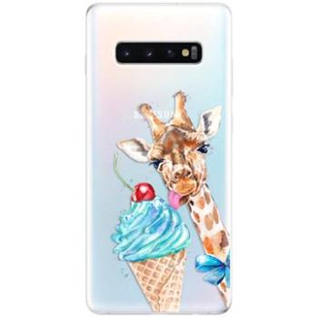 iSaprio Love Ice-Cream pro Samsung Galaxy S10+ (lovic-TPU-gS10p)