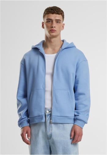 Urban Classics Fluffy Zip Hoody powderblue - 4XL