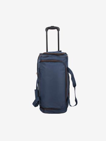 Travelite Basics Wheeled duffle S Navy/orange Taška Modrá