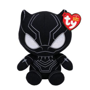 Beanie Babies Marvel Black Panther, 15 cm