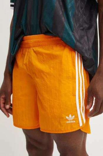 Kraťasy adidas Originals Adicolor Classics Sprinter Shorts pánské, oranžová barva, IZ2418