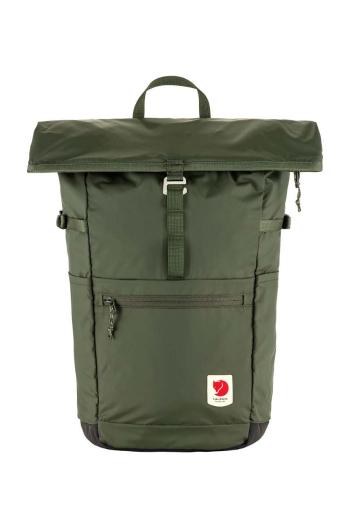 Batoh Fjallraven High Coast Foldsack 24L zelená barva, velký, hladký, F23222.623