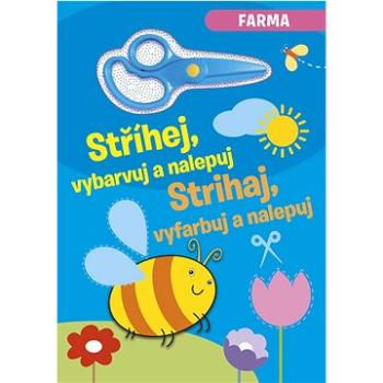 Stříhej, vybarvuj a nalepuj/Strihaj, vyfarbuj a nalepuj Farma (8594184925737)