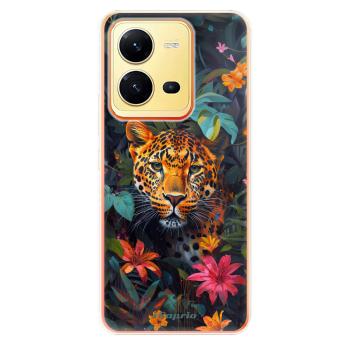 Odolné silikonové pouzdro iSaprio - Flower Jaguar - Vivo X80 Lite 5G