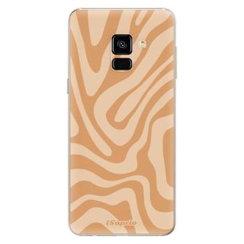 Odolné silikonové pouzdro iSaprio - Zebra Orange - Samsung Galaxy A8 2018