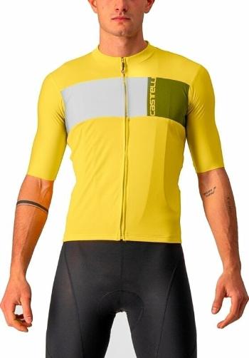 Castelli Prologo 7 Dres Passion Fruit/Ivory-Avocado Green 2XL