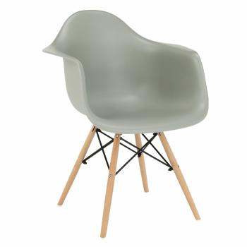 KONDELA Damen 2 New jedálenská stolička sivá / buk