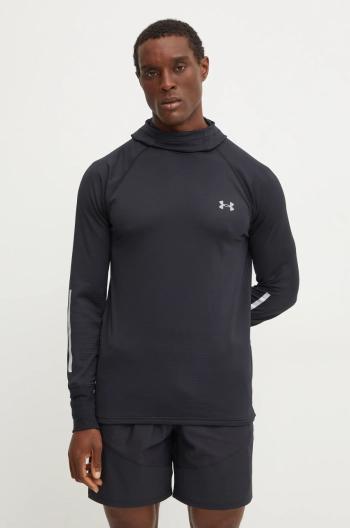 Joggingová mikina Under Armour Launch Elite černá barva, s kapucí, 1386675