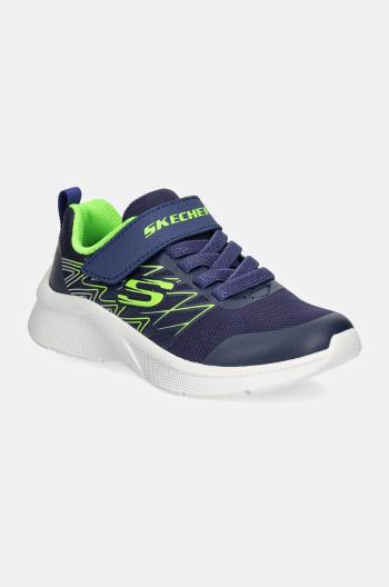 Dětské sneakers boty Skechers MICROSPEC tmavomodrá barva, 403770L